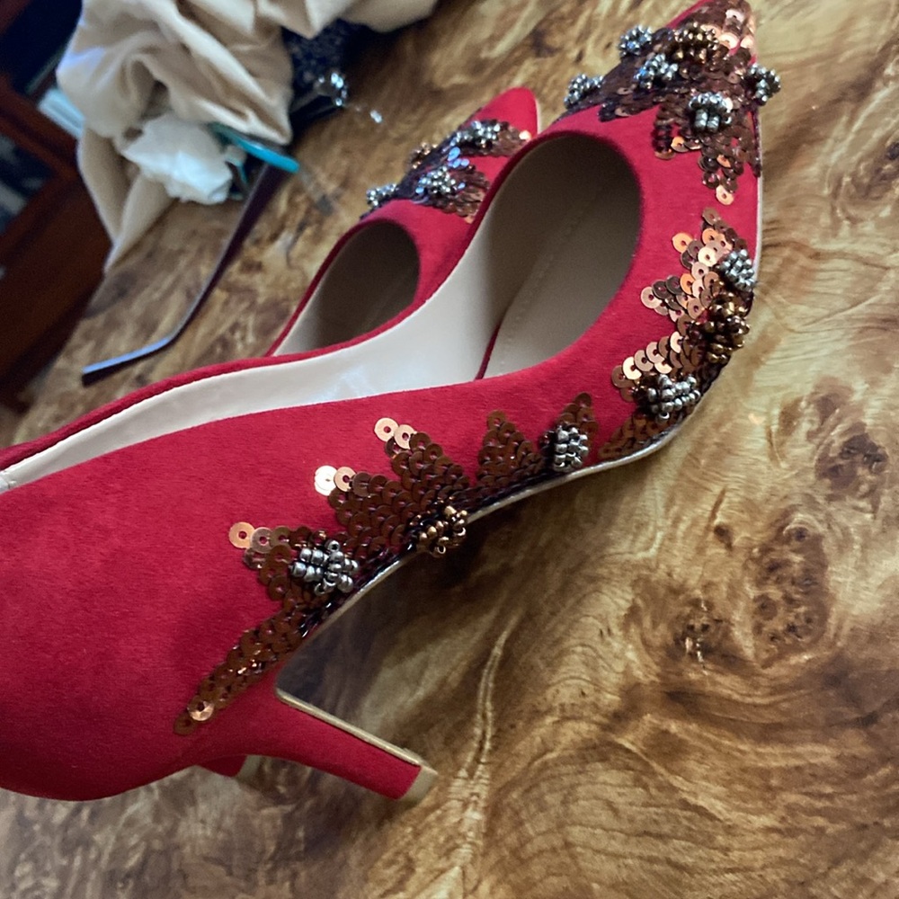 Red Heels - Charles David Sz 8M - Picture 5 of 11